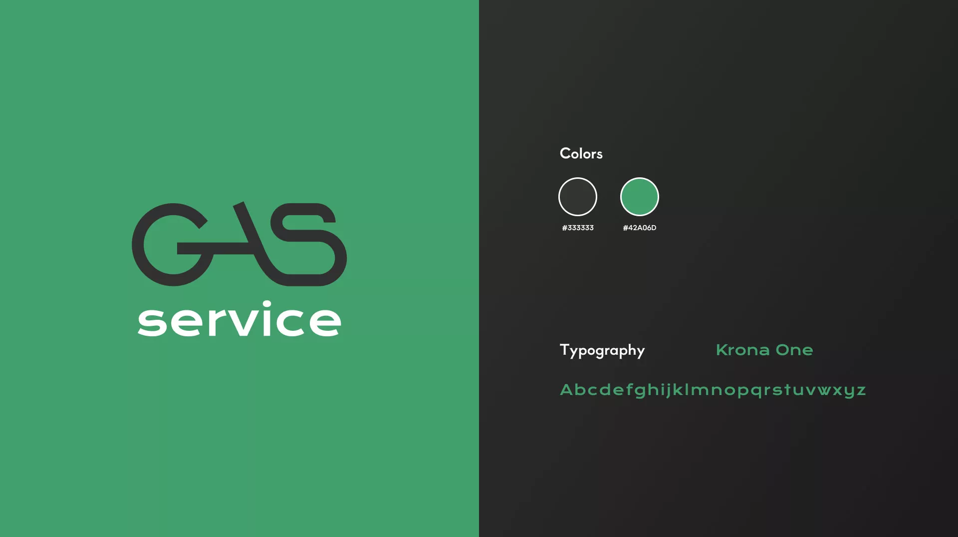 Разработка логотипа компании «Сервис газ» в Балашихе