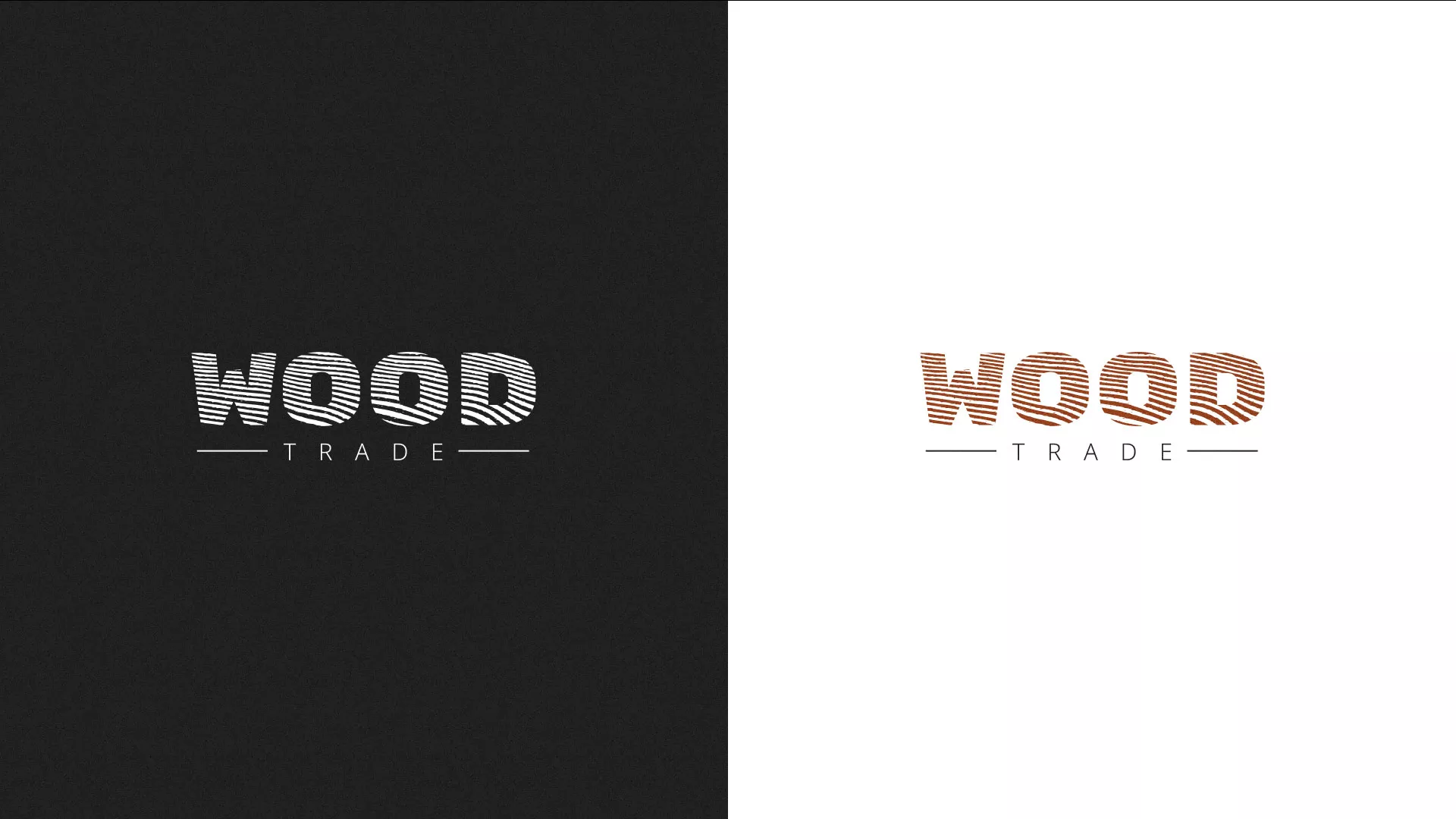Разработка логотипа для компании «Wood Trade» в Балашихе