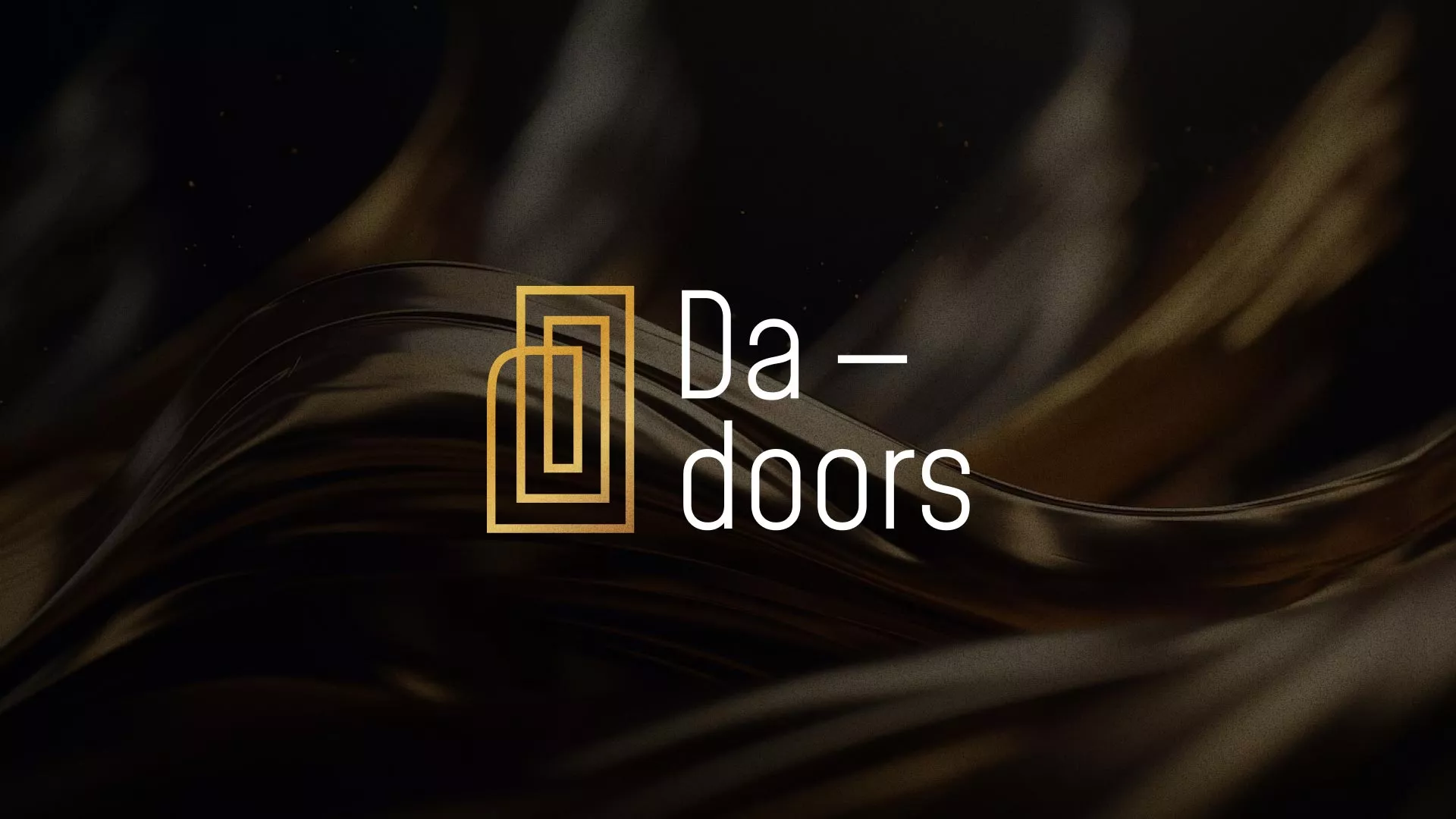 Разработка логотипа для компании «DA-DOORS» в Балашихе